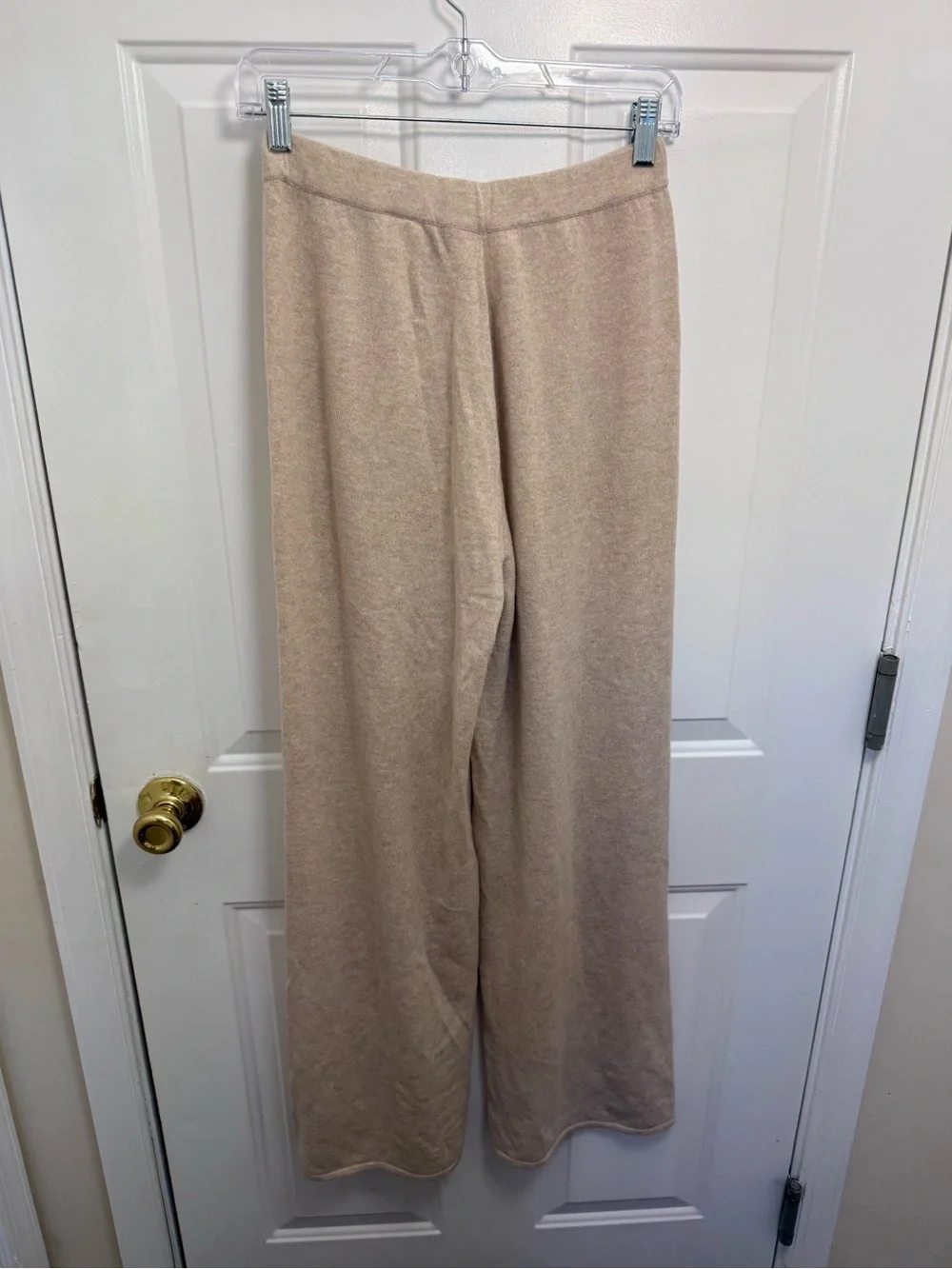 Guest In Residence Every Day Wide Leg Cashmere Brown Pants Size XS Loungewear